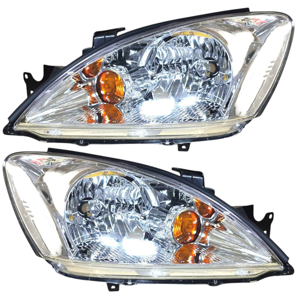 Faros Delanteros Mitsubishi Touring Lancer 1.6 2.0 Glx 05 - 15 WHITE RAG