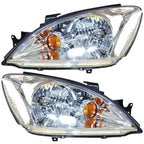 Faros Delanteros Mitsubishi Touring Lancer 1.6 2.0 Glx 05 - 15 WHITE RAG