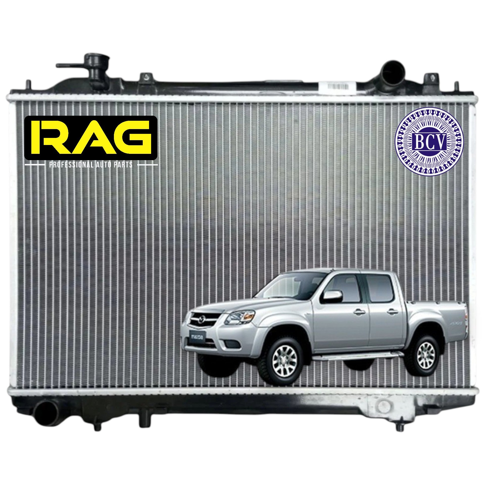 Radiador Mazda BT50 B2200 B2600 Sincrónico RAG