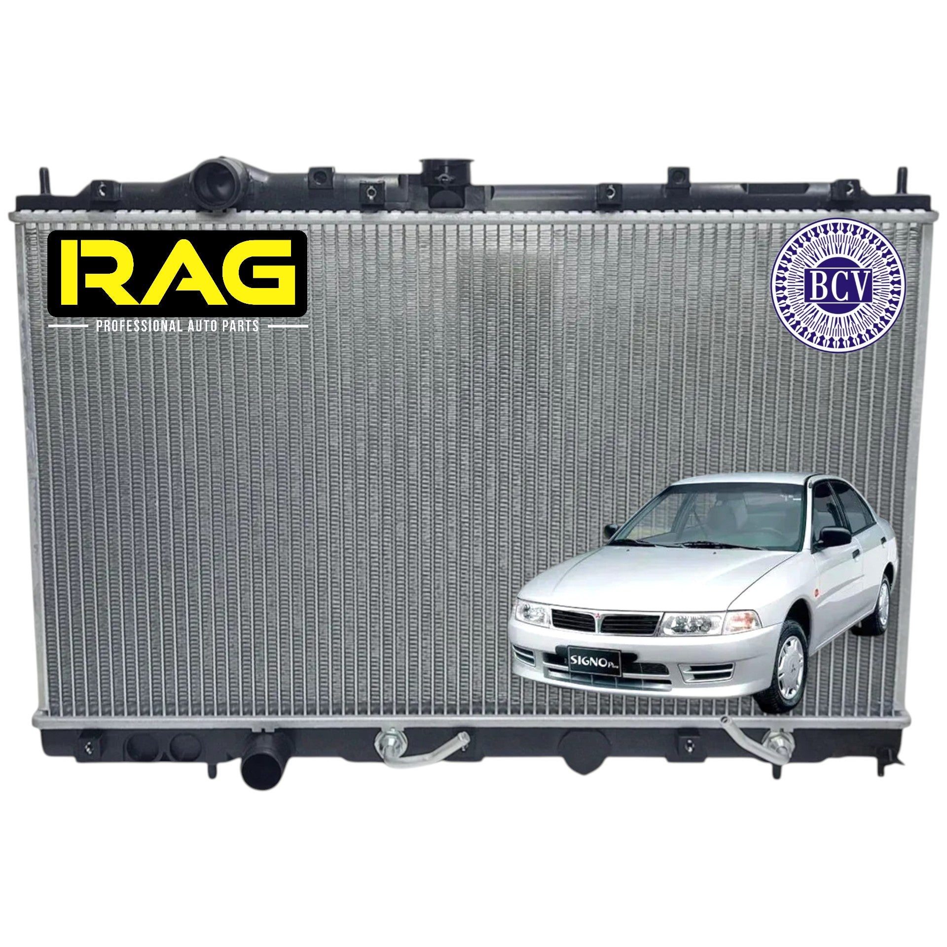 Radiador Mitsubishi Signo 1.3 1.5 Automático RAG