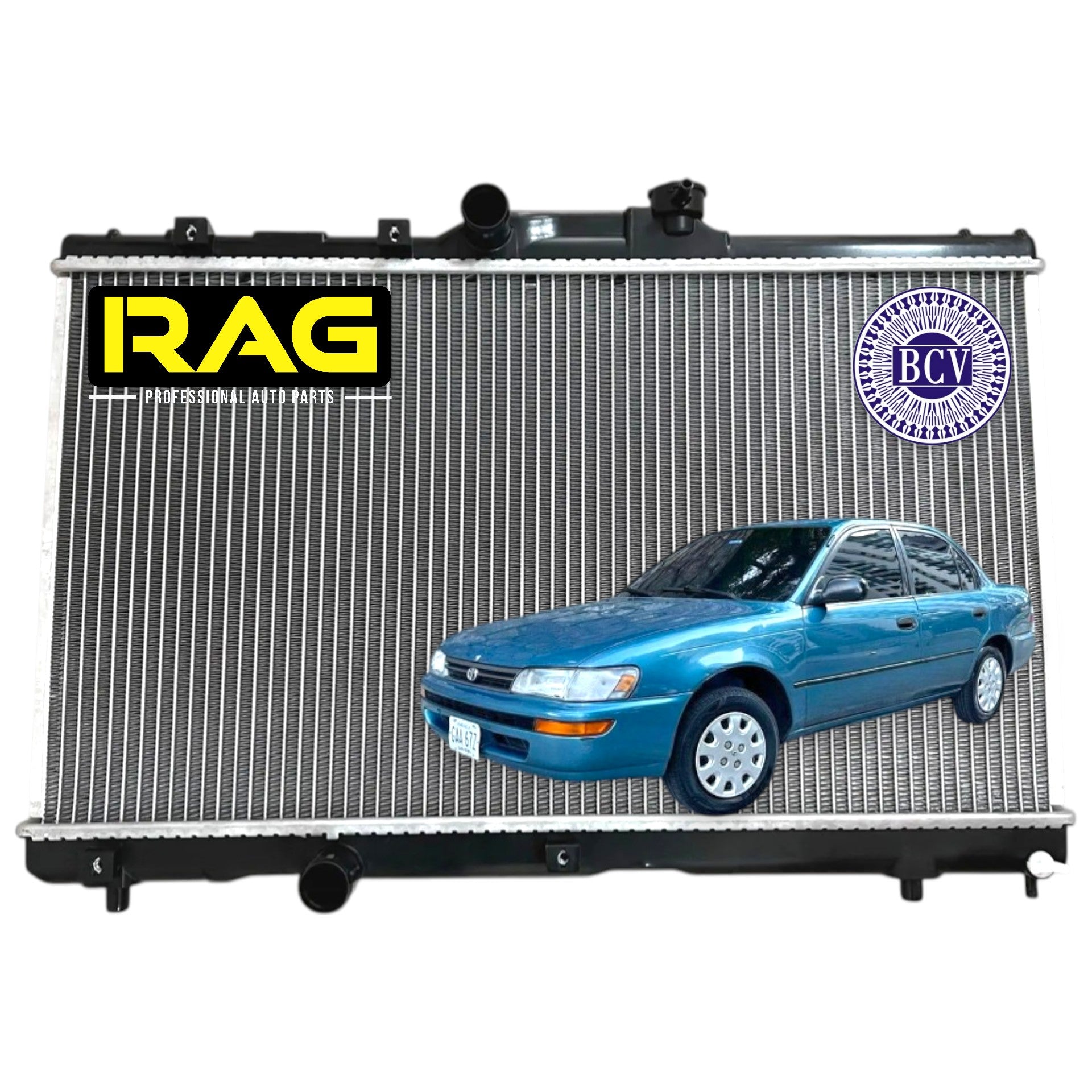 Radiador Baby Camry Corolla 1.6 Sapito Pantallita 1994 - 2002 RAG