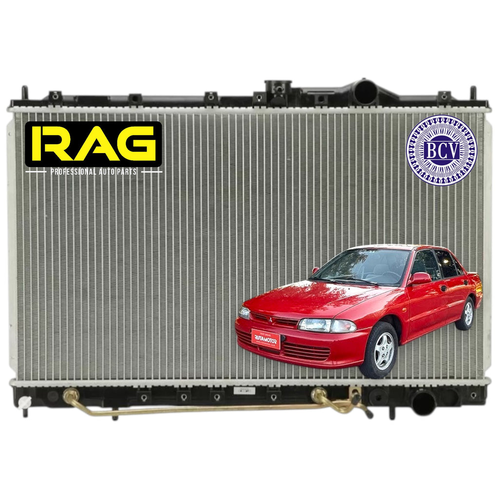 Radiador Mitsubishi Lancer 1.5 Automático 1993 - 1998 RAG