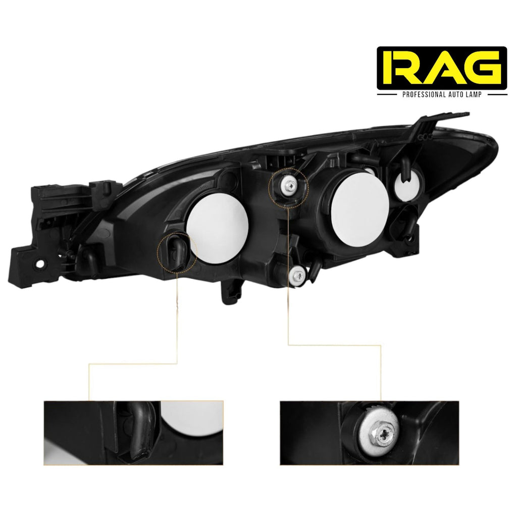 Faros Delanteros Mazda 3 2.0 03 - 08 RAG