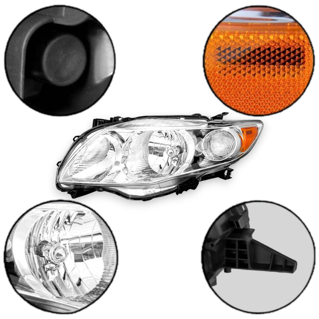 Faros Delanteros Toyota Corolla Xei 2012 - 2014 RAG