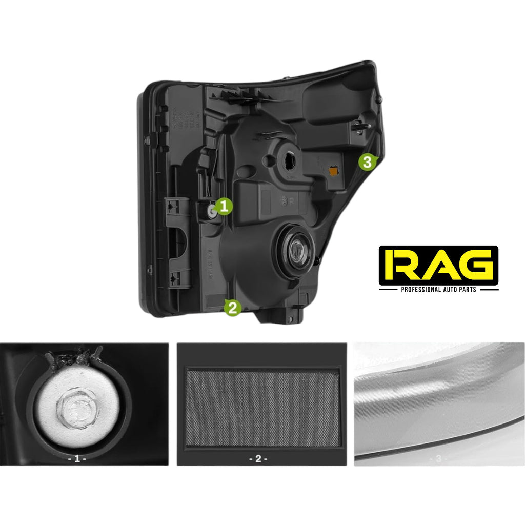 Faros Delanteros Ford F-250 Super Duty F-350 12 - 15 RAG