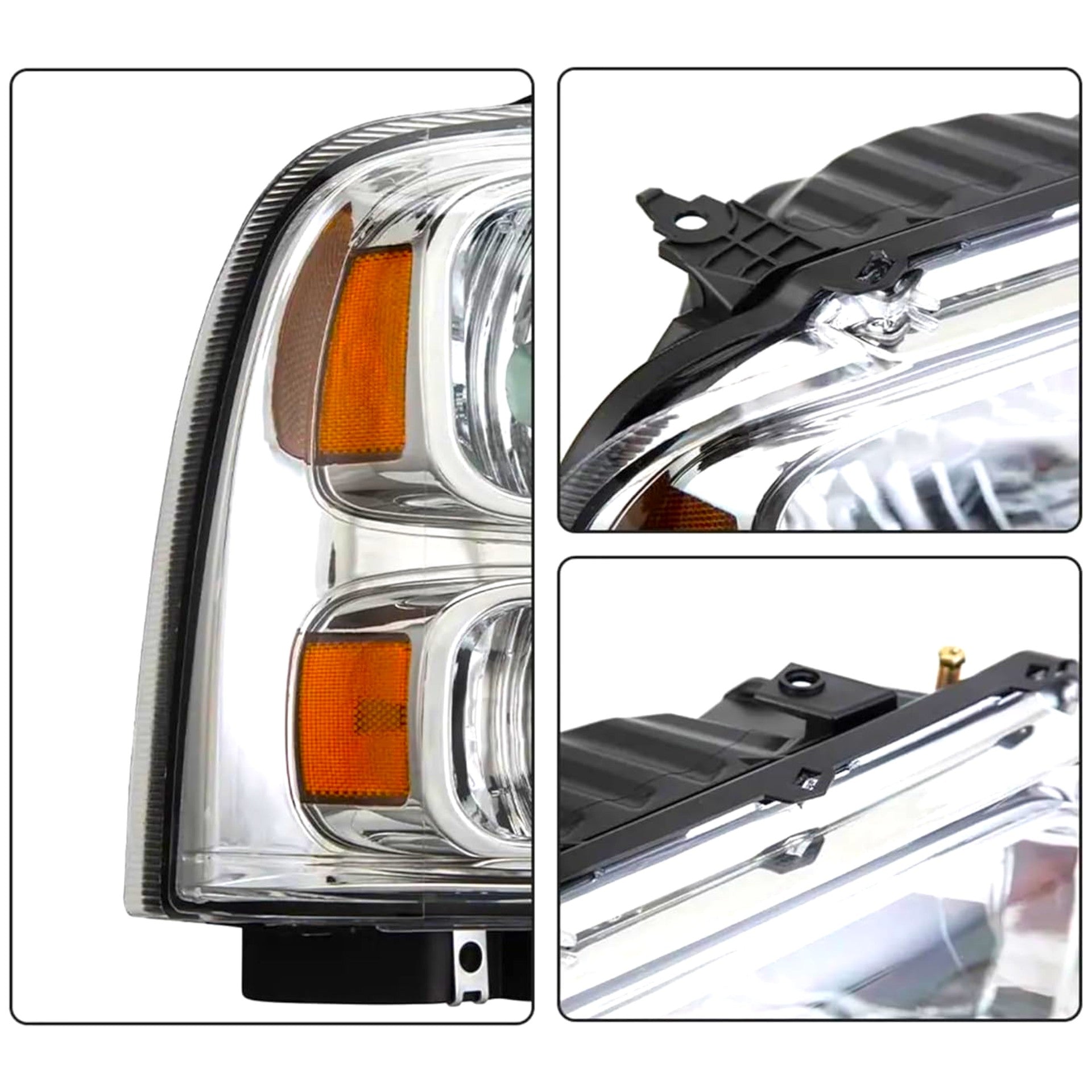 Faros Delanteros Ford Triton F350 2006 - 2011 RAG