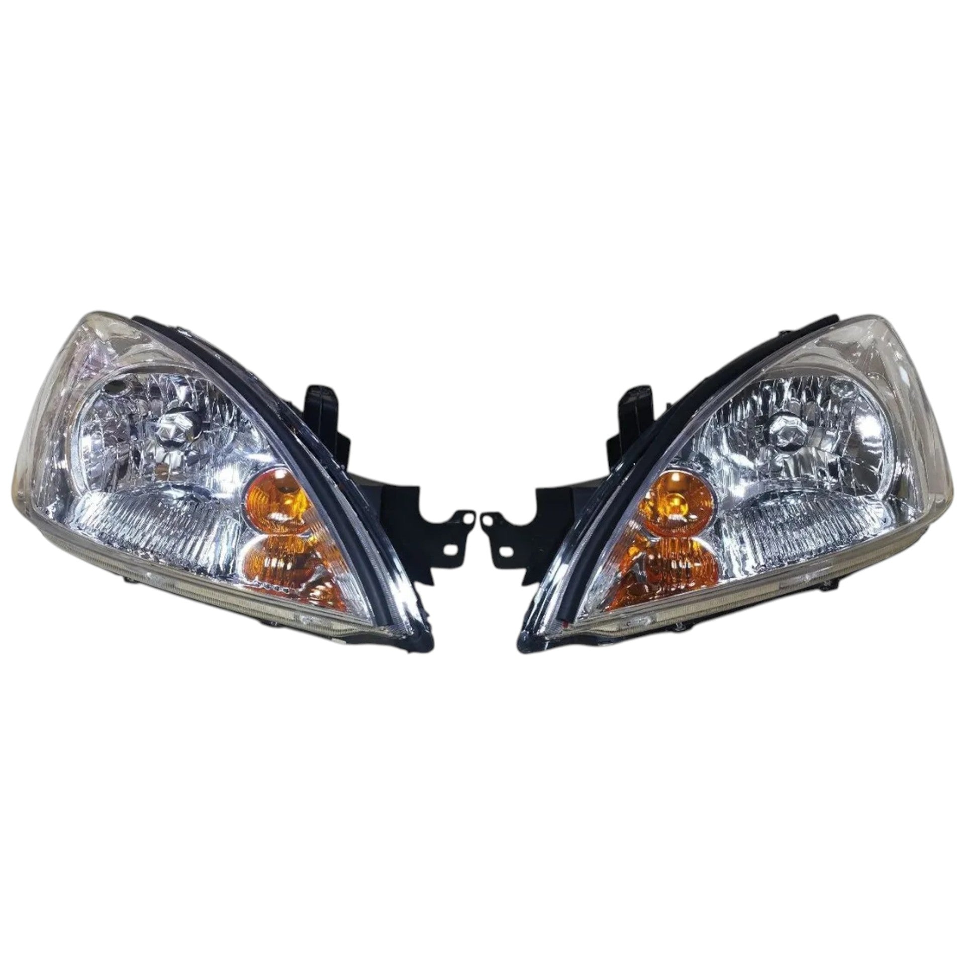 Faros Delanteros Mitsubishi Touring Lancer 1.6 2.0 Glx 05 - 15 WHITE RAG