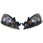 Faros Delanteros Mitsubishi Touring Lancer 1.6 2.0 Glx 05 - 15 BLACK RAG