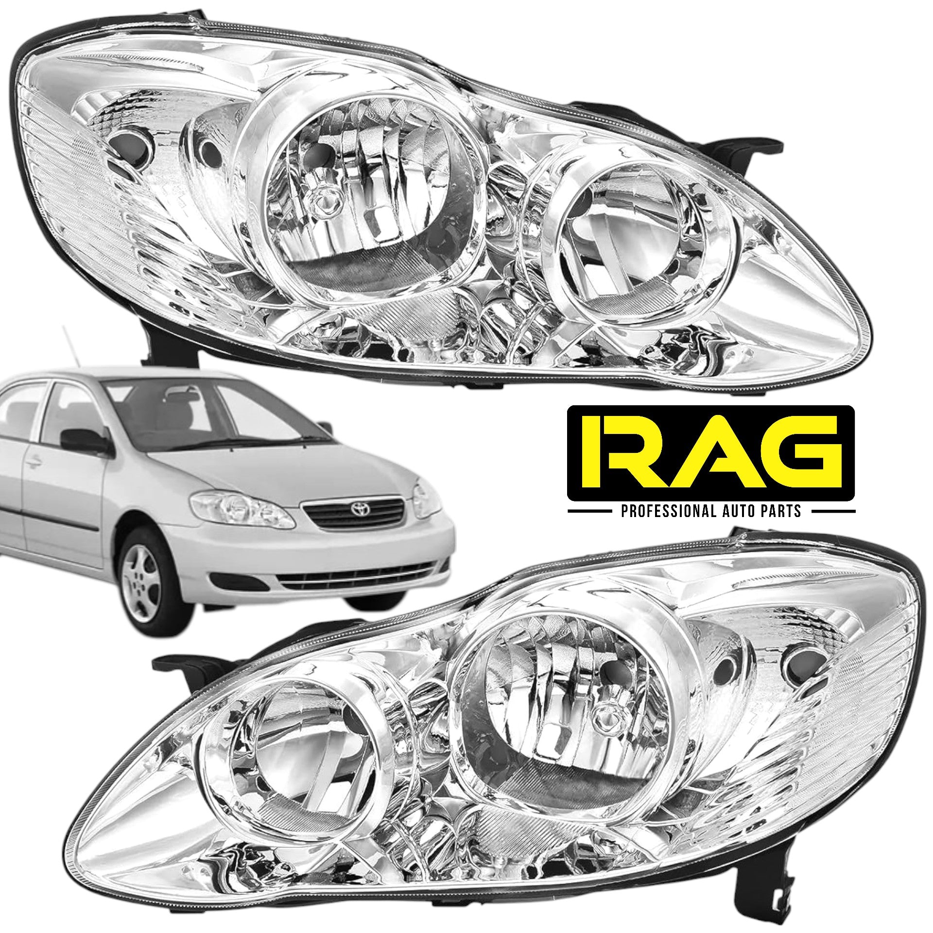Faro Delantero Toyota Corolla New Sensation 2003 - 2008 RAG