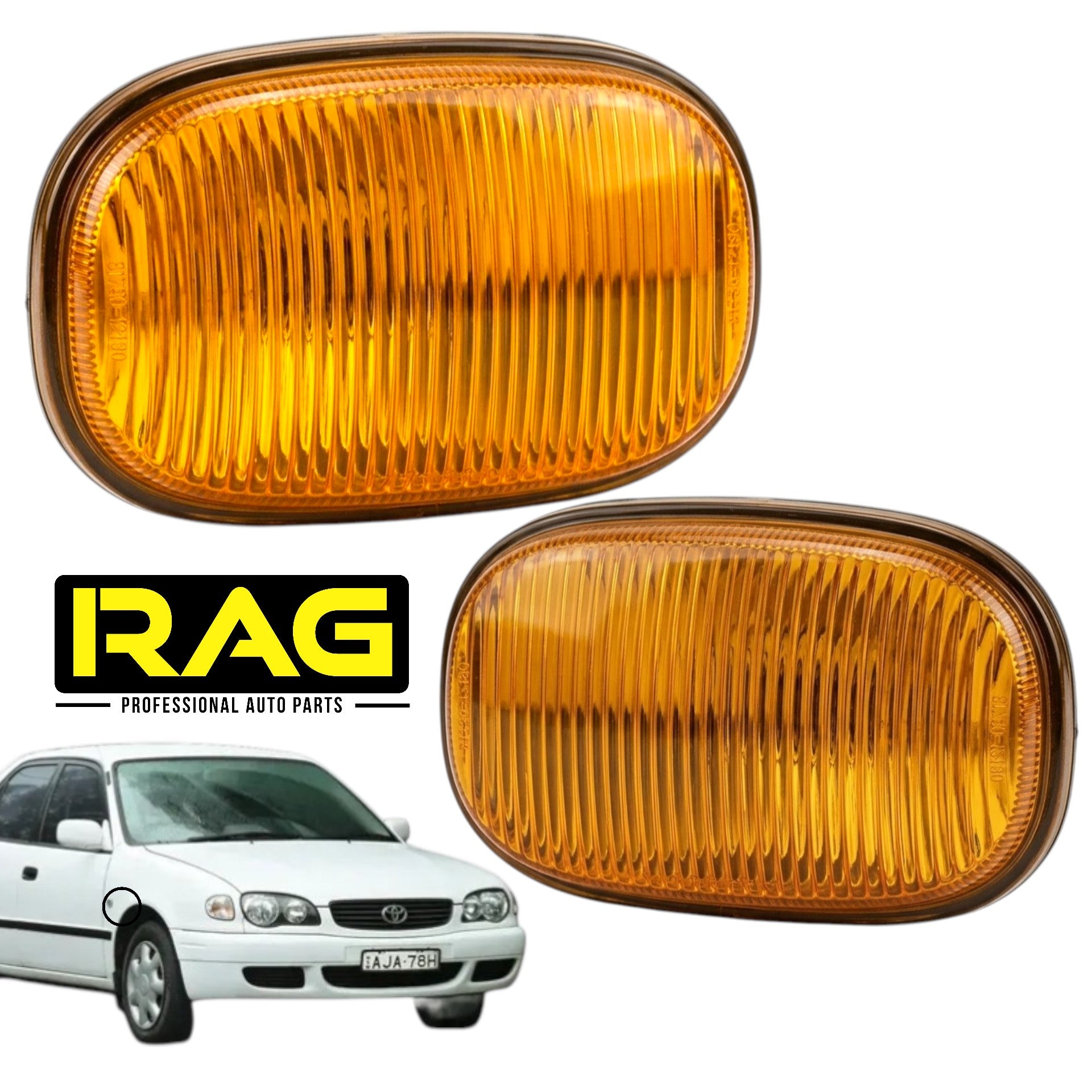 Cocuyo Parachoque Toyota Corolla 2001 - 2002 RAG