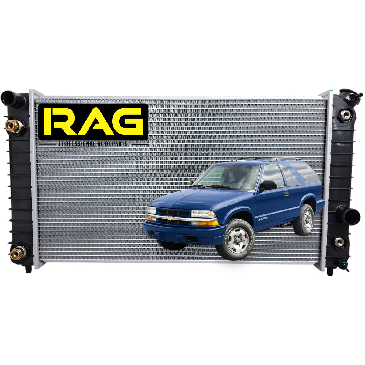 Radiador Blazer Boca Recta Doble Enfriador 1996 - 2005