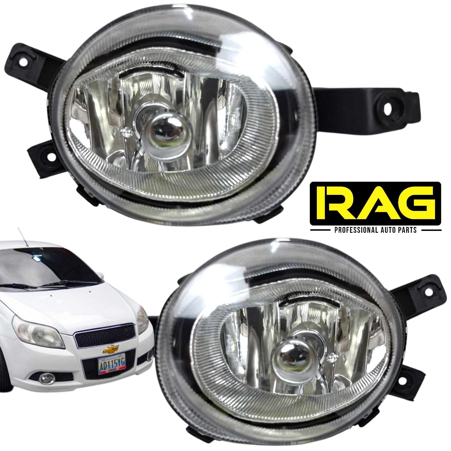 Faro Antiniebla Chevrolet Aveo Speed con Cubierta 2011 - 2015 RAG